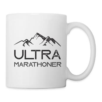 Ultra-Marathonläufer - Tasse - Weiß - Rechts