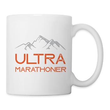 Ultra-Marathonläufer - Tasse - Weiß - Rechts