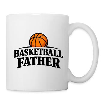 Basketball Father Retro Sports Design - Mug - white - Right