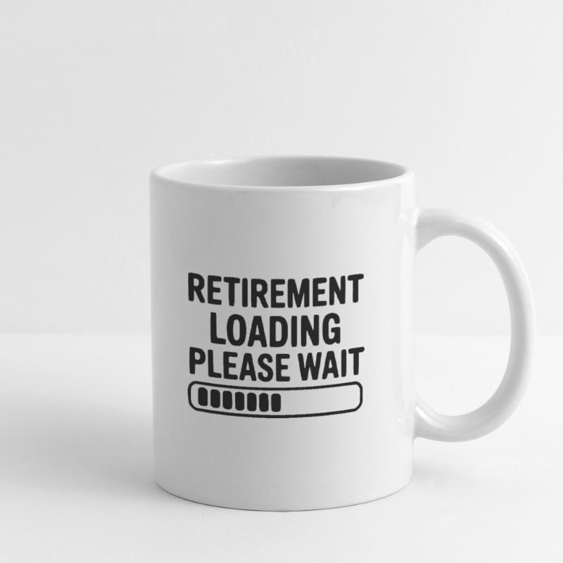 Retirement Loading Please Wait Mug