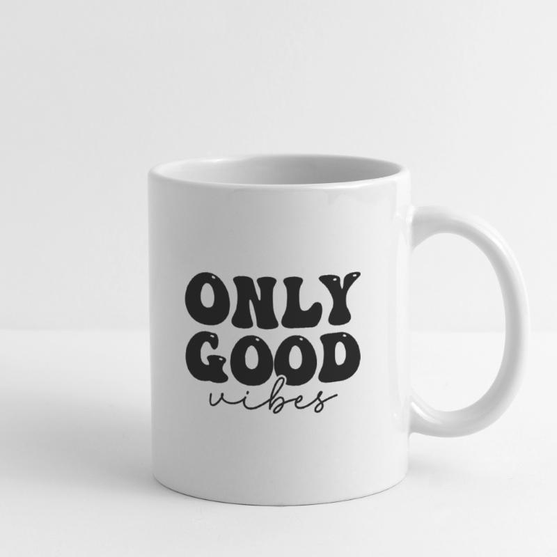 Conception par énoncé positif Mug blanc