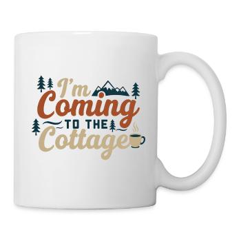 I'm Coming To The Cottage - Mug - white - Right