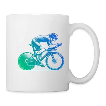 Super cadeau pour vélo de route - Mug blanc - blanc - Droite