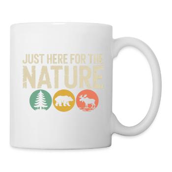 Naturtrio Silhouettenkreis - Tasse - Weiß - Rechts