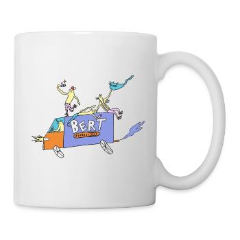 Bert_Express - Tasse - Weiß - Rechts