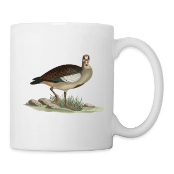 Style nature du canard terreux - Mug blanc - blanc - Droite
