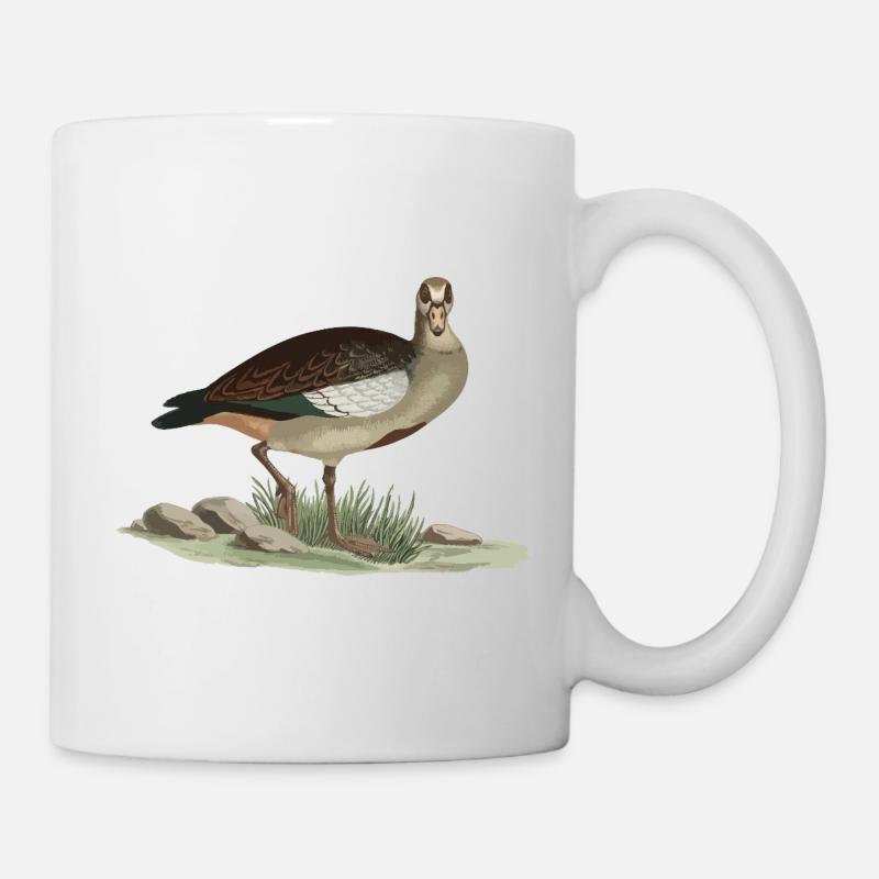 Earthy duck nature style - Mug - white