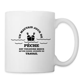 Peach humour - Mug - white - Right