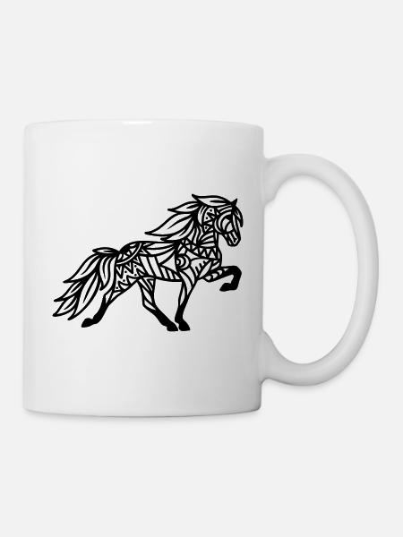 Mandala Tölter - Mug blanc - blanc