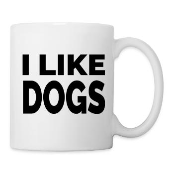 canine - Mug blanc - blanc - Droite