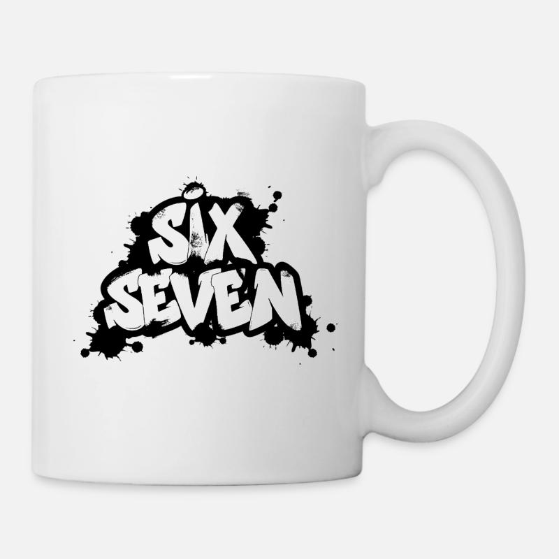 Six Seven Graffiti - Mug blanc - blanc