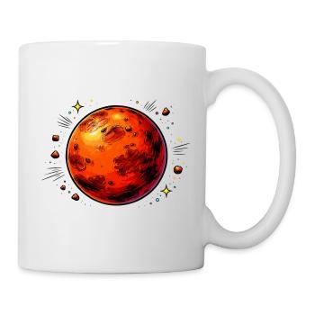 Red Planet Mars - Mug - white - Right