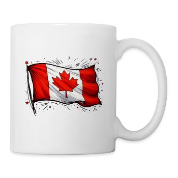 Canada Flag - Mug - white - Right
