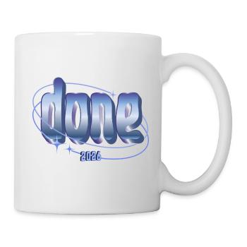 Done 2026 Orbit Design - Tasse - Weiß - Rechts