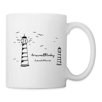 traumBlinky Leuchtturm - par heavenlygoods - Mug blanc - blanc - Droite