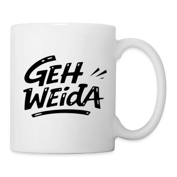 Geh weida - Tasse - Weiß - Rechts