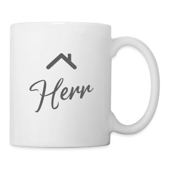 BauHaus Icon Emblem - Tasse - Weiß - Rechts