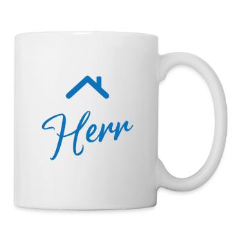 Construction Helmet House Logo - Mug - white - Right