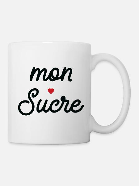 Mein Schwarzes Herz-Skript - Tasse - Weiß