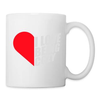 I Love Being Cozy Gemütlichkeit Zuhause Entspannt - Mug - white - Right