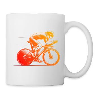 Inspiration pour les vélos de route cool - Mug blanc - blanc - Droite