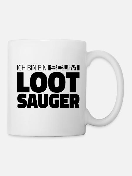 LOOTSAUGER 1.0 - Mug - white