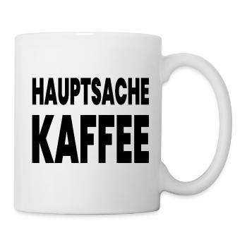 Kaffee - Tasse - Weiß - Rechts