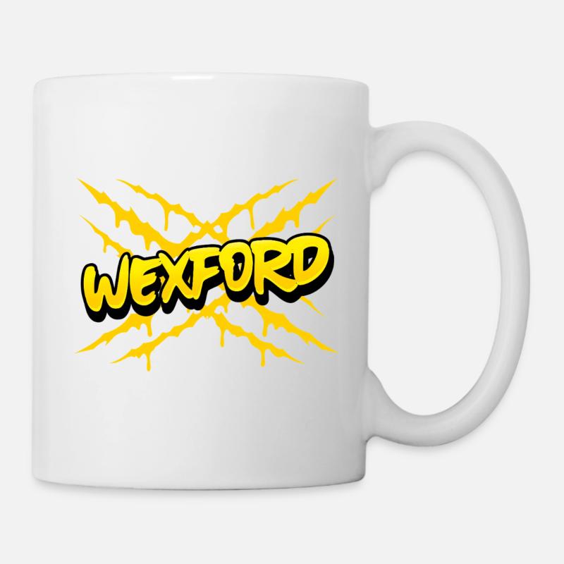 Grafschaft Wexford, Irland - Tasse - Weiß