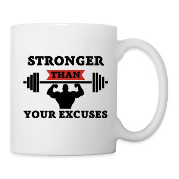 Stronger - Mug - white - Right