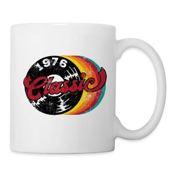 Millésime 1976 - Mug blanc - blanc - Droite