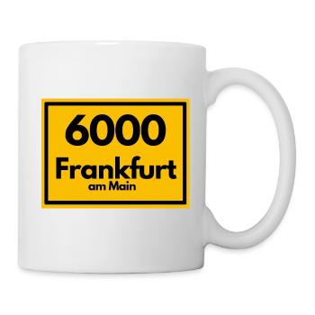 ANCIEN CODE POSTAL RETRO 6000 FRANCFORT-SUR-LE-LE-MAIN - Mug blanc - blanc - Droite