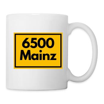 ANCIEN CODE POSTAL RETRO 6500 MAINZ MEEENZ - Mug blanc - blanc - Droite