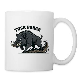 Tusk Force Wild Boar Charge - Mug - white - Right