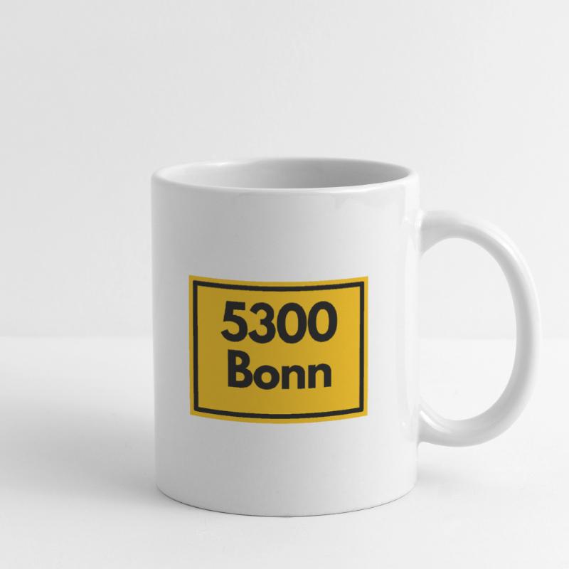 OLD POSTCODE POSTCODE RETRO 5300 BONN - RHEIN SIEG Mug