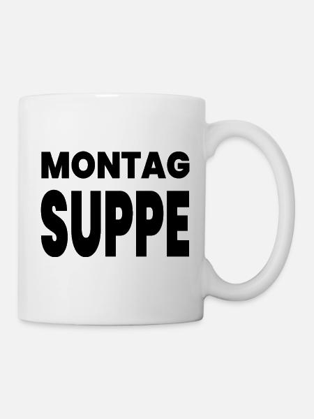 Suppe - Tasse - Weiß
