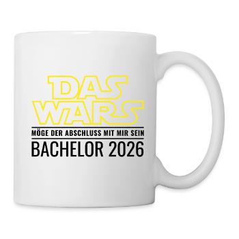 Bachelor 2026 Das wars Möge Abschluss mit mir sein - Tasse - Weiß - Rechts