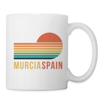 Murcia Spain - Tasse - Weiß - Rechts