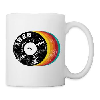 Greatest Hits 1986 - Tasse - Weiß - Rechts