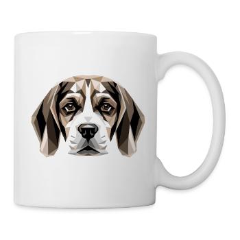 Beagle Welpe Beagles Süßer Hund English Beagle - Tasse - Weiß - Rechts