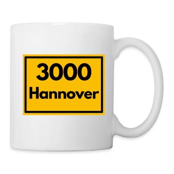 ALT CODE POSTAL RETRO 3000 HANNOVER - Messe - Mug blanc - blanc - Droite