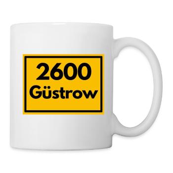 ANCIEN CODE POSTAL 2600 GÜSTROW RENAISSANCE - Mug blanc - blanc - Droite