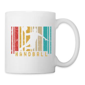 Handball Liebhaber Handball Sport Spieler Handball - Tasse - Weiß - Rechts