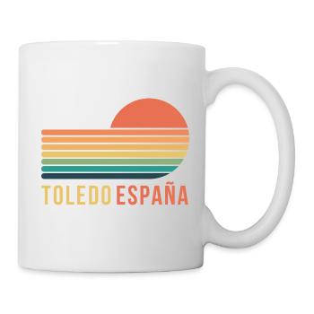 Toledo, Spanien - Tasse - Weiß - Rechts