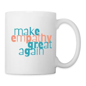 Make Empathy Great Again - Mug - white - Right