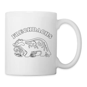 Frechdachs – Der freche Spitzbube - Tasse - Weiß - Rechts