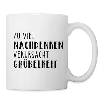 Méditation - Mug blanc - blanc - Droite