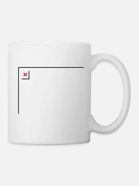Missing Image – File Not Found Landscape - Mug - white