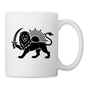 Persian Lion Persia Iran - Mug - white - Right
