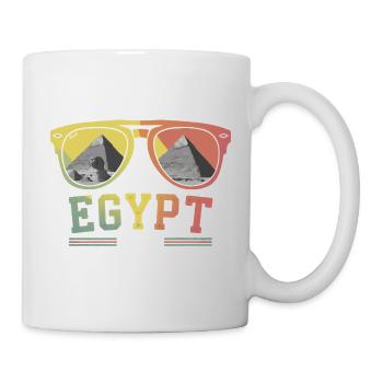 Ägypten Urlaub 2026 Pyramiden - Tasse - Weiß - Rechts