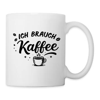 I don't need a plan, I need coffee - Mug - white - Right